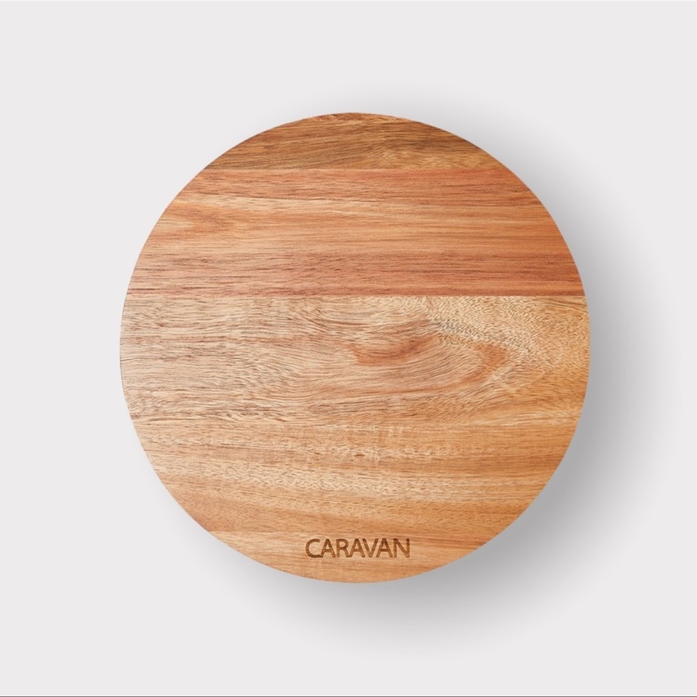 Caravan Lazy Susan Acacia Wood Home Decor BNIB - Picture 6 of 8